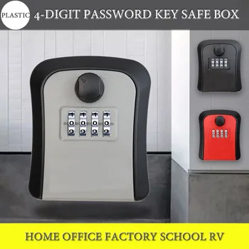 Plastic Key Safe Box Combination Lock Spare Keys Stash Box Keys Secret Hidden Storage Box Organizer For Home Office Apartment 1