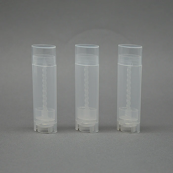 

10pcs x 4.5g Oval Lip Balm Tubes Empty Lipstick Containers DIY Cosmetic Bottle Lip Gloss Tubes for Makeup Cosmetic Packaging