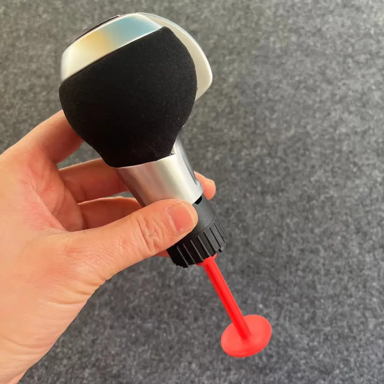 

Замшевый автоматический рукоятка для рычага переключения передач рукоятка для Audi A3 S3 RS3 Q3 S6 RS6 A4 A5 A7 Passat 7 Golf 7GTI Golf CC