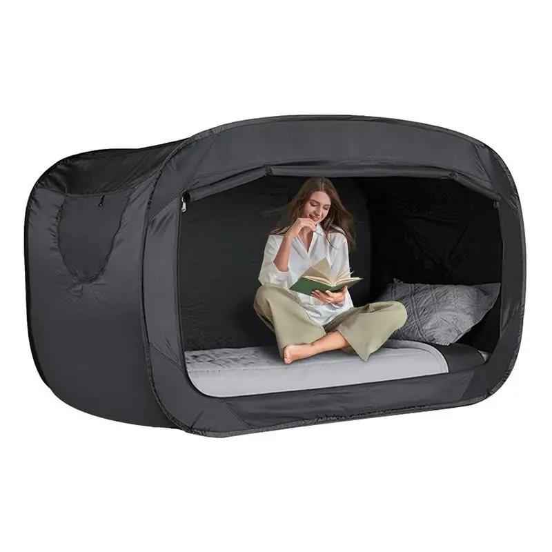 

Folding Bed Tent Privacy Space Canopy Sleeping Tent Portable Indoor Outdoor Hiking Travel Camping Tent Home Dormitory Bed Tent