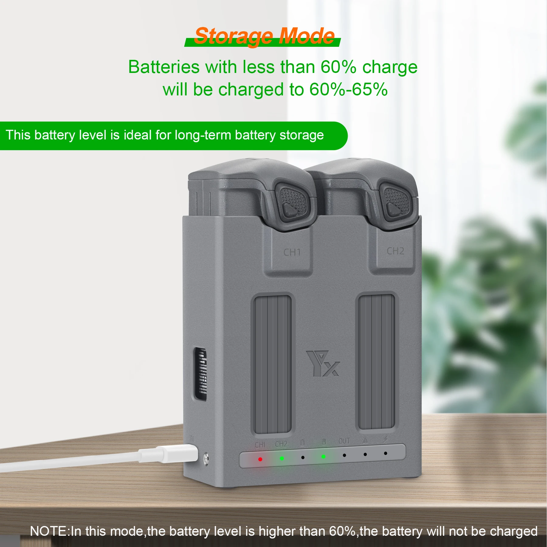 Hub de charge rapide bidirectionnel pour DJI Mavic 4 Pro - Chargeur intelligent