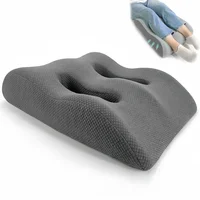 Memory Foam Leg Foot Raiser Pillow Support Cushion Massage Support Body Pillow For Pregnant Ergonomic Leg Elevation Pillow 2