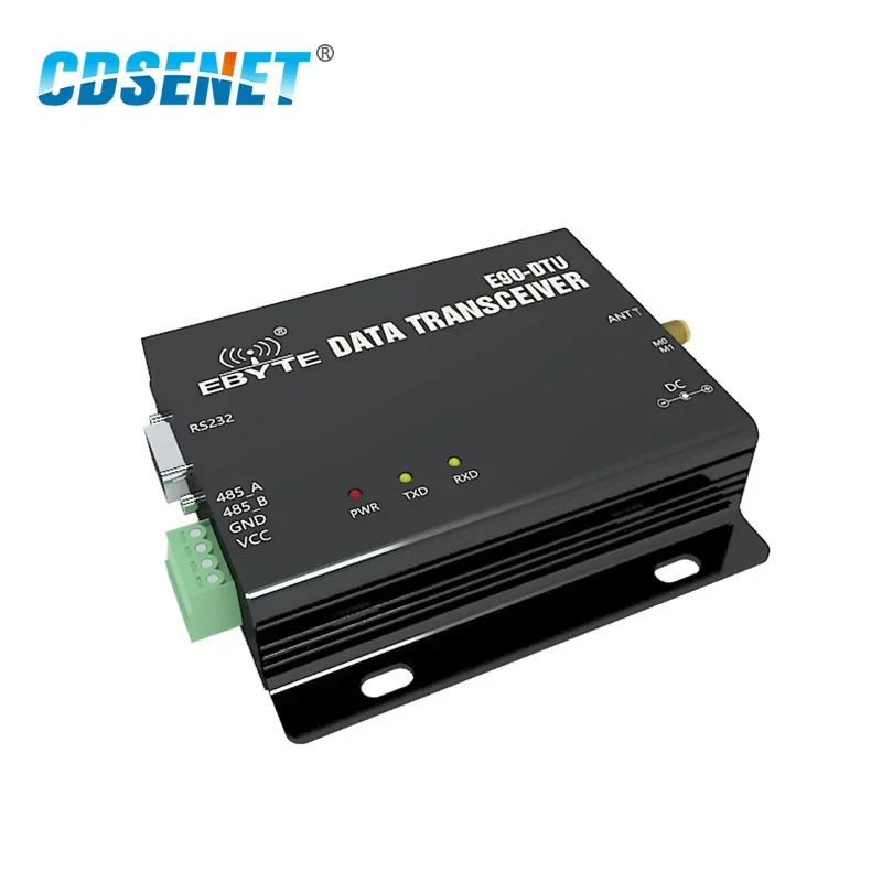 E90-DTU(433L37) 무선 트랜시버, LoRa RS232 RS485 433 MHz 5W 장거리 20km PLC 트랜시버 리시버 433 MHz 라디오 모뎀