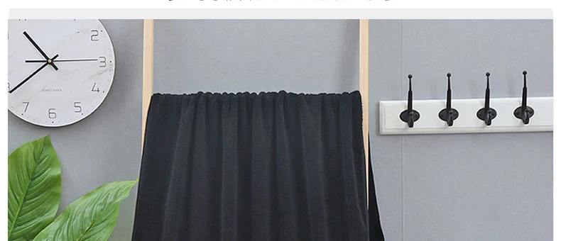 Description Picture 4 of itemSolid Color Home Hotel Bath Towels Bath Shower Cotton Bathroom Cloth Towels SPA Club Sauna Beauty Salon Hand Towel Black