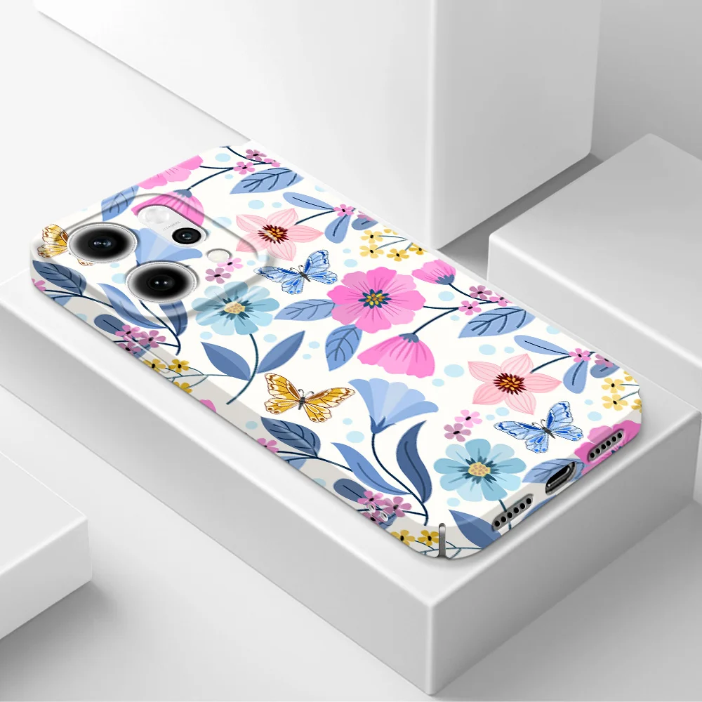 Vibrant Floral Pattern Phone Case - Durable Hard Cover