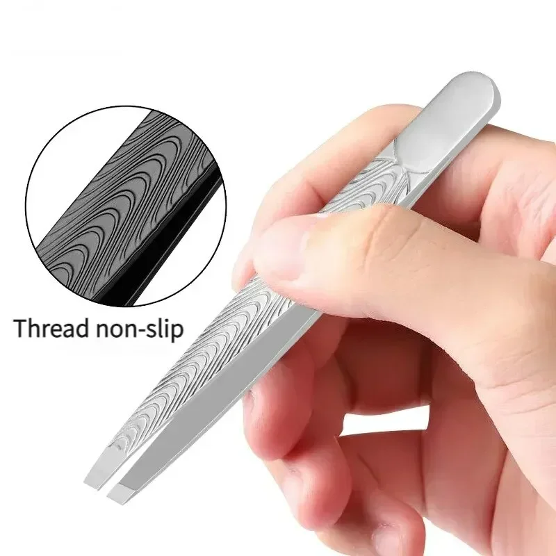 Eyelash Brow Tweezers Trimmer  Beard 1PPiece Professional Eyebrows Hair Removal For Face Makeup Tool Man Or Women