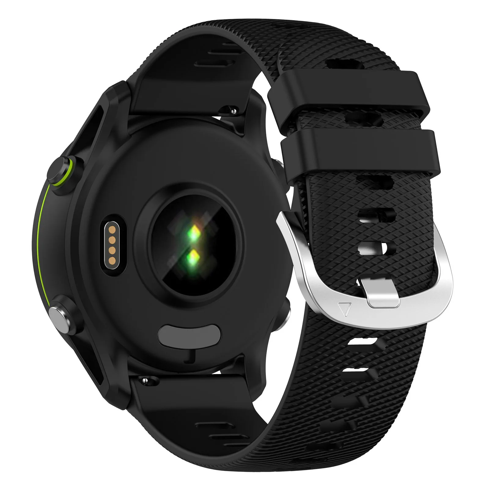 TAPORT Orologio al quarzo in silicone nero per i fan della
