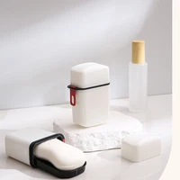 Portable Soap Storage Box Soap Rack Sealed Waterproof With Cover Soap Container Home Bathroom Camping Travel Soap Plate Case 1