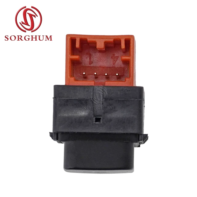 SORGHUM Power Window Switch Central Lock Push Switch Button 4 PIN For VW FOX GOL GV