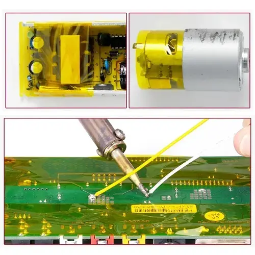 3-100mm High Temperature Heat BGA Tape Gold Thermal Insulation Electronics Board Protection Polyimide Adhesive Insulating Tapes - Image 6
