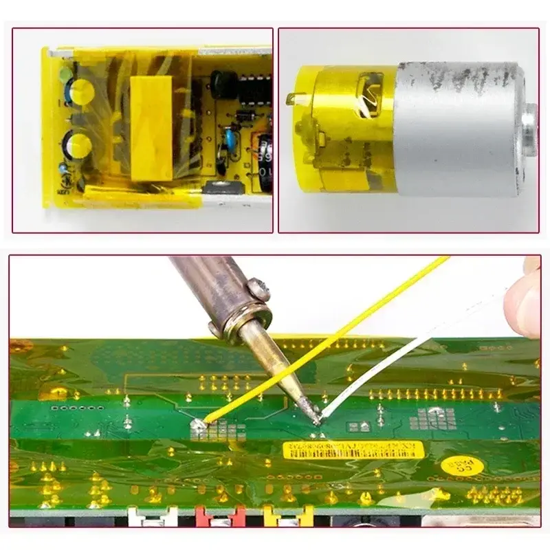 3-100mm High Temperature Heat BGA Tape Gold Thermal Insulation Electronics Board Protection Polyimide Adhesive Insulating Tapes - Image 6