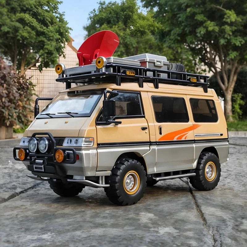 1/24 デリカ スターワゴン DELICA ラジコンカー LEDライト付 1/24 デリカ スターワゴン DELICA ラジコンカー LEDライト付