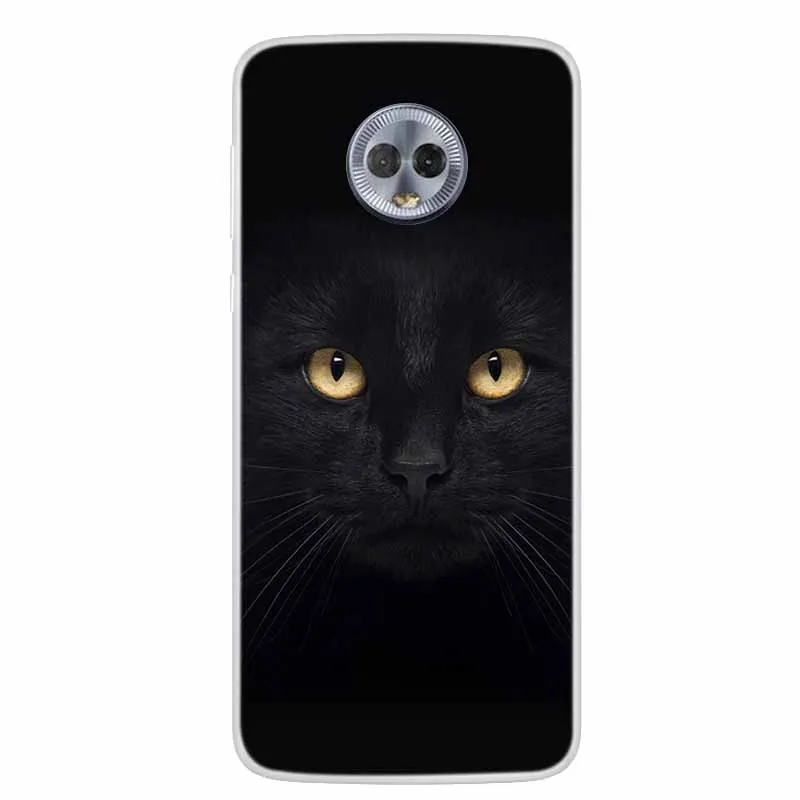 Lovely Cat Soft TPU Silicone Transparent Phone Case | Clear Bumper Cover