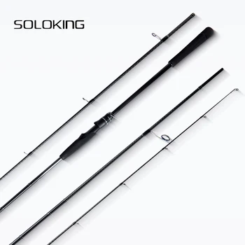 Soloking Overking Inshore Sea Fishing Rod – Toray Carbon, Ultralight, 2-Section Lure Rod 1