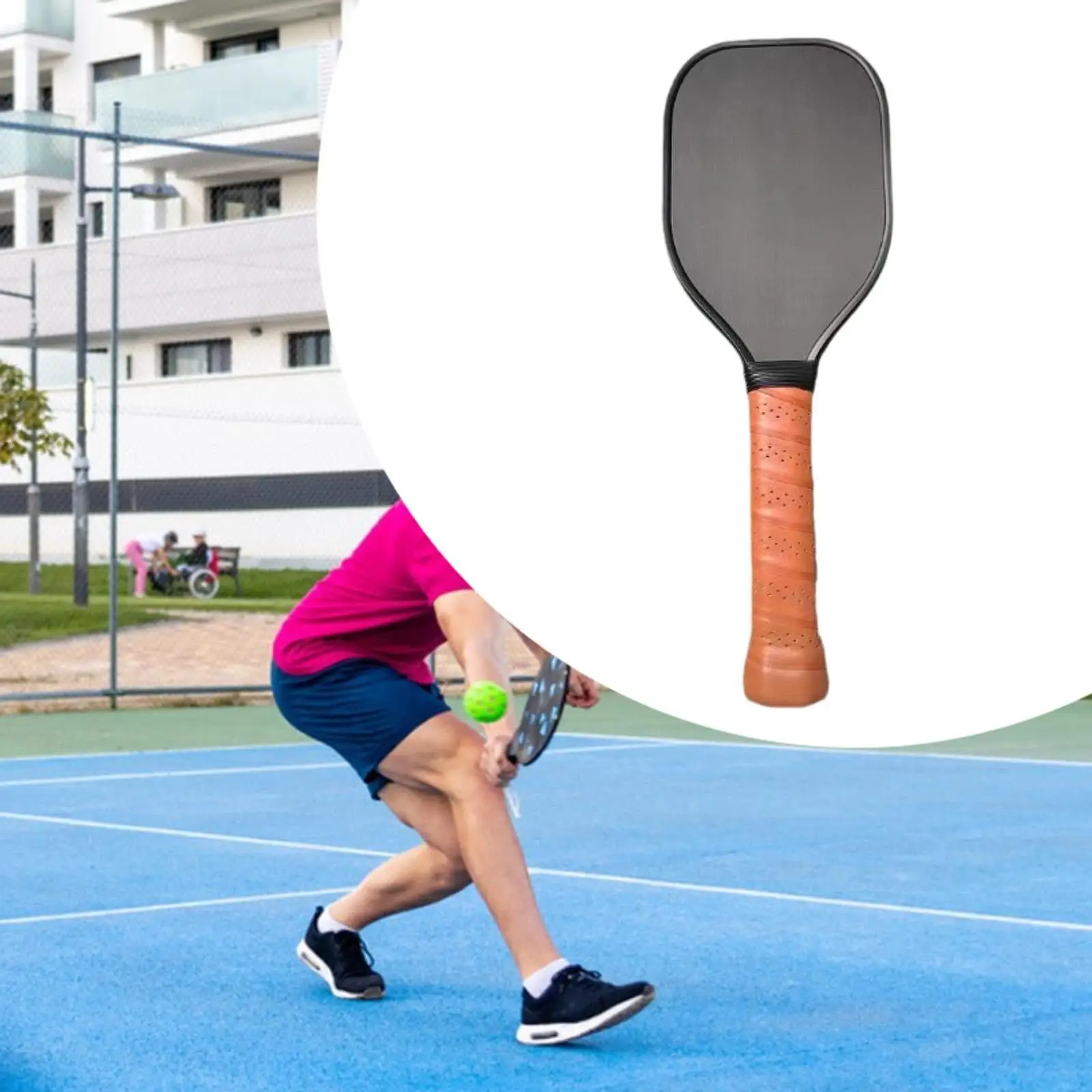 Pickleball Racket Easy Carrying Sturdy Training Device Comfortable Grip Pickleball Racket Easy Carrying Sturdy Training Device Comfortable Grip