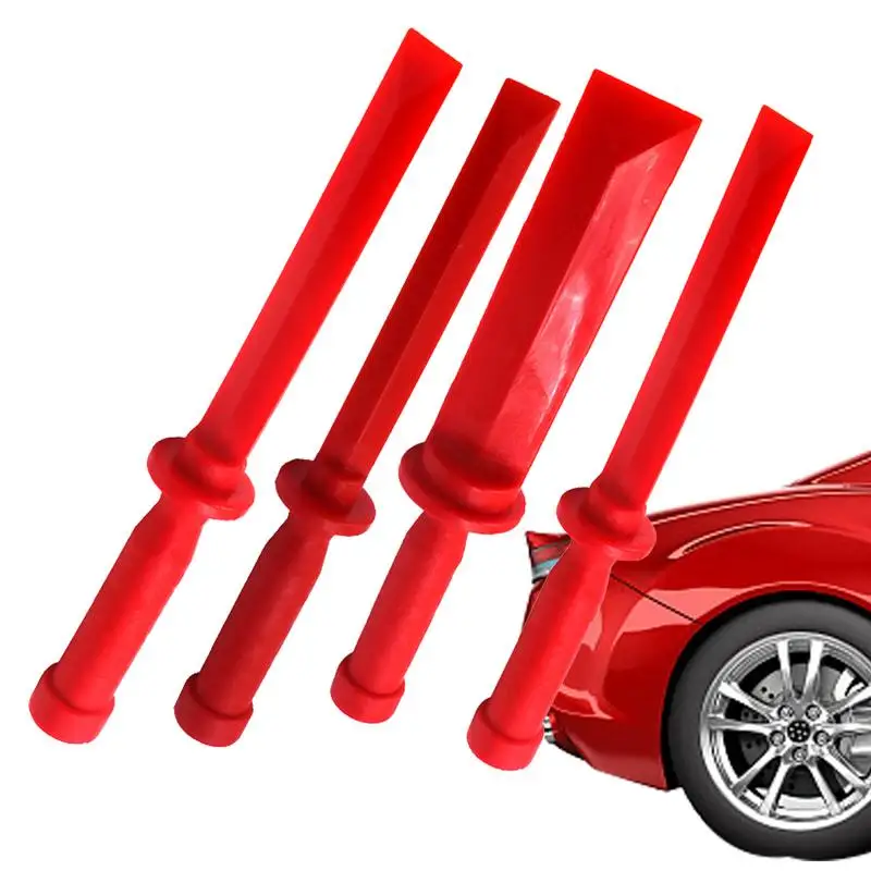

Car Trim Removal Tool Kit 4pcs Balance Block Nylon Blade Auto Tools Portable Car Trim Remover Automotive Interior Accessories