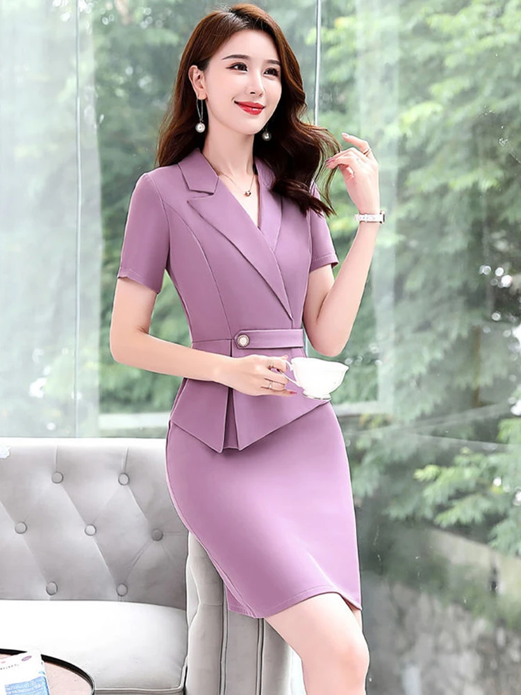 Woman Suits Lady Suit Office Dress | Business Dress Suits Women - Office  Lady Dress - Aliexpress