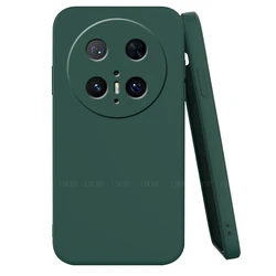 Premium Liquid Silicone Shockproof TPU Soft Cover - Enhanced Protection Case for Mate 70 ProPlus (Black Green)
