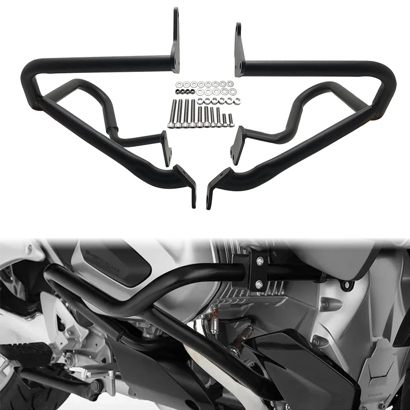 R1250RTHighwayFrontRearEngineGuardSideSaddlebagCrashBars