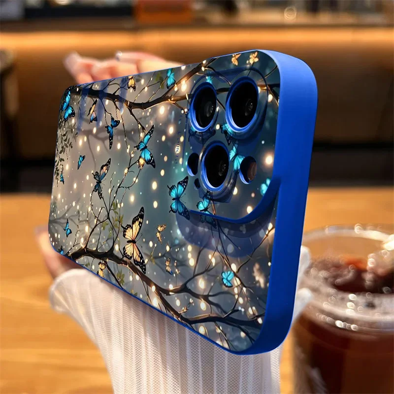 Luminous Butterfly Design Phone Case Cover