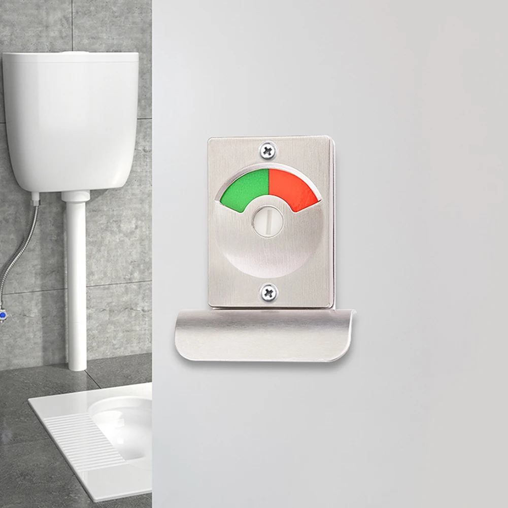 Description Picture 6 of itemIndicator Bolt Indicator Door Lock Wide Application 1 Set Aluminum Alloy Comfortable Handle Convenient To Open The Door