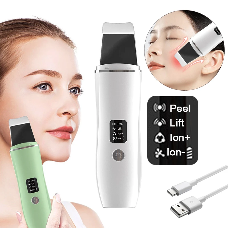 Niet genoeg Waardig Beginner Ultrasone Huid Scrubber Gezicht Cleaner Wibrator Peeling Acne Meeëter  Rmover Facial Lifting Huidverstrakking Schoonheidsverzorging Machine| | -  AliExpress