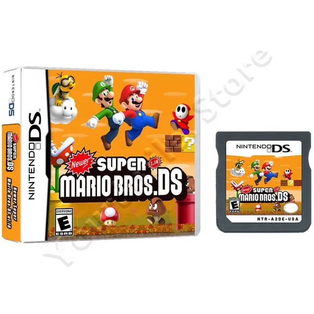 Mario Kart 2ds Game Newer Super Mario Brothers NDS Game Card