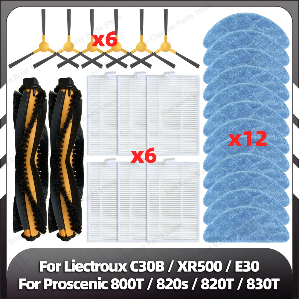 LIECTROUX C30B XR500 E30 Proscenic 800T 820S 820T ..