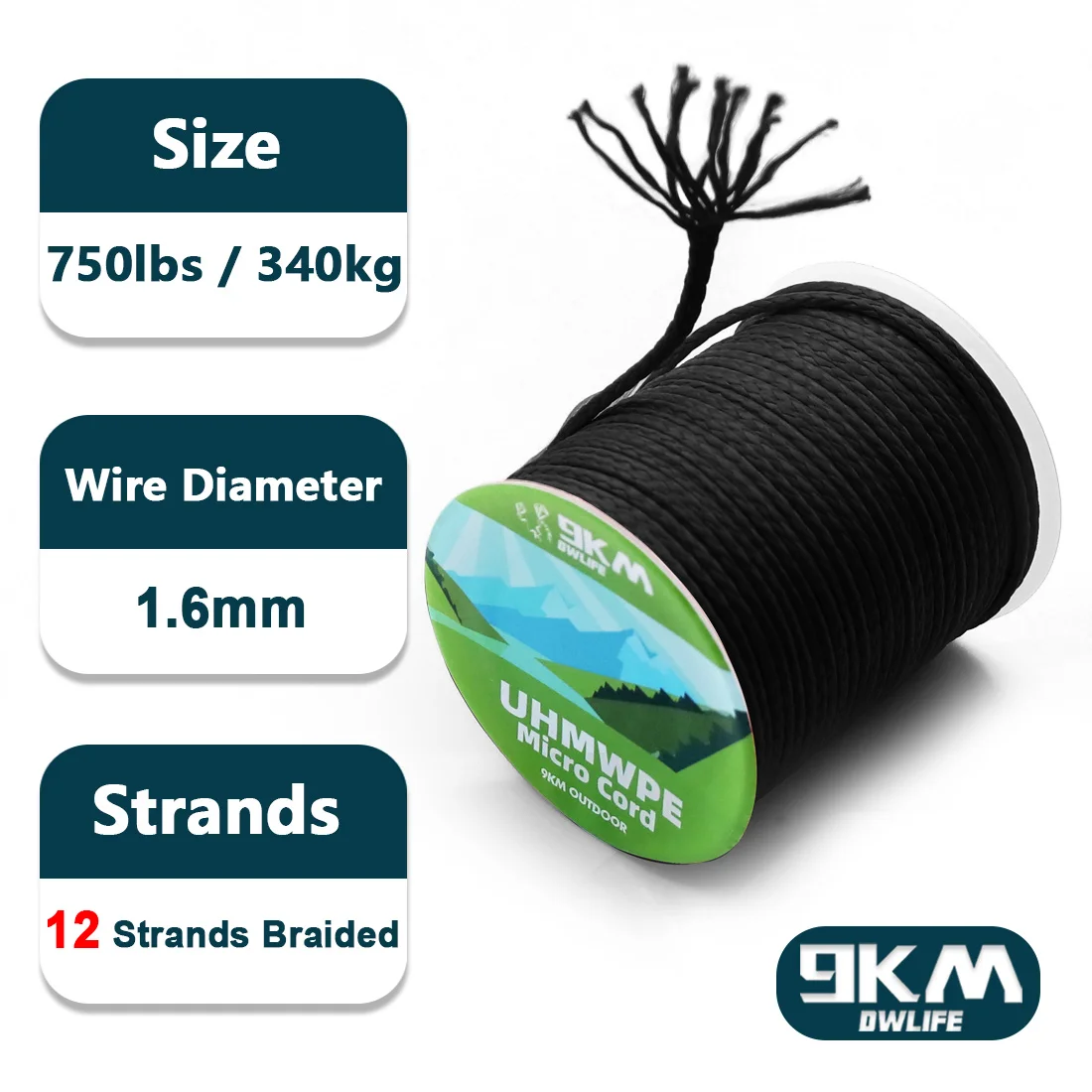 Durable Hollow Braided Multi-Purpose Outdoor Rope