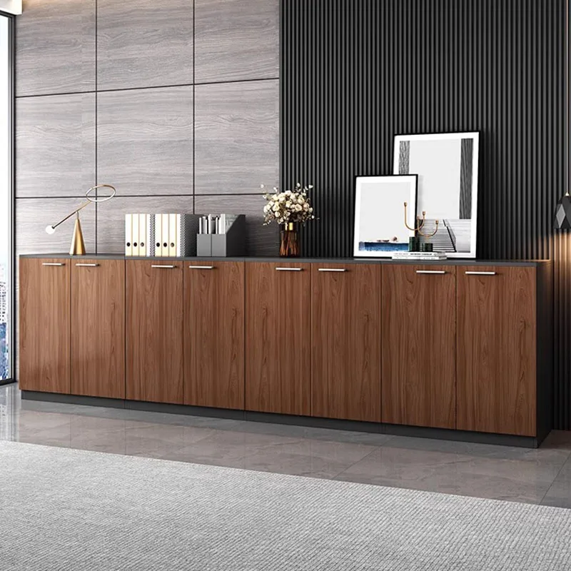 Doors Rangement Filing Cabinet Large Shelves Display Modern Open Office Cupboards Nordic Designer Comodas Con Cajones Furniture