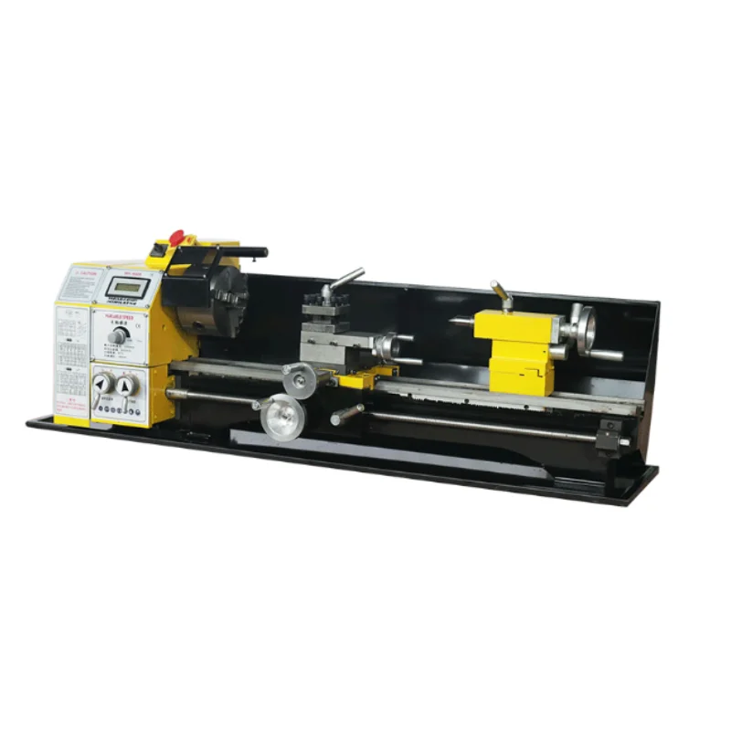 

HMT-600A Desktop Lathe Metal Processing Mechanical Machine 220V Multi-function Lathe Woodworking Ordinary Micro Machine Tool