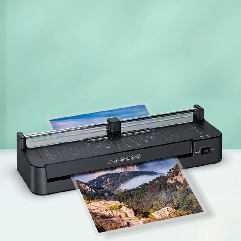 A3 Laminator Machine for Laminating Photo Cards Portable Thermal Lamination Paper Cutter