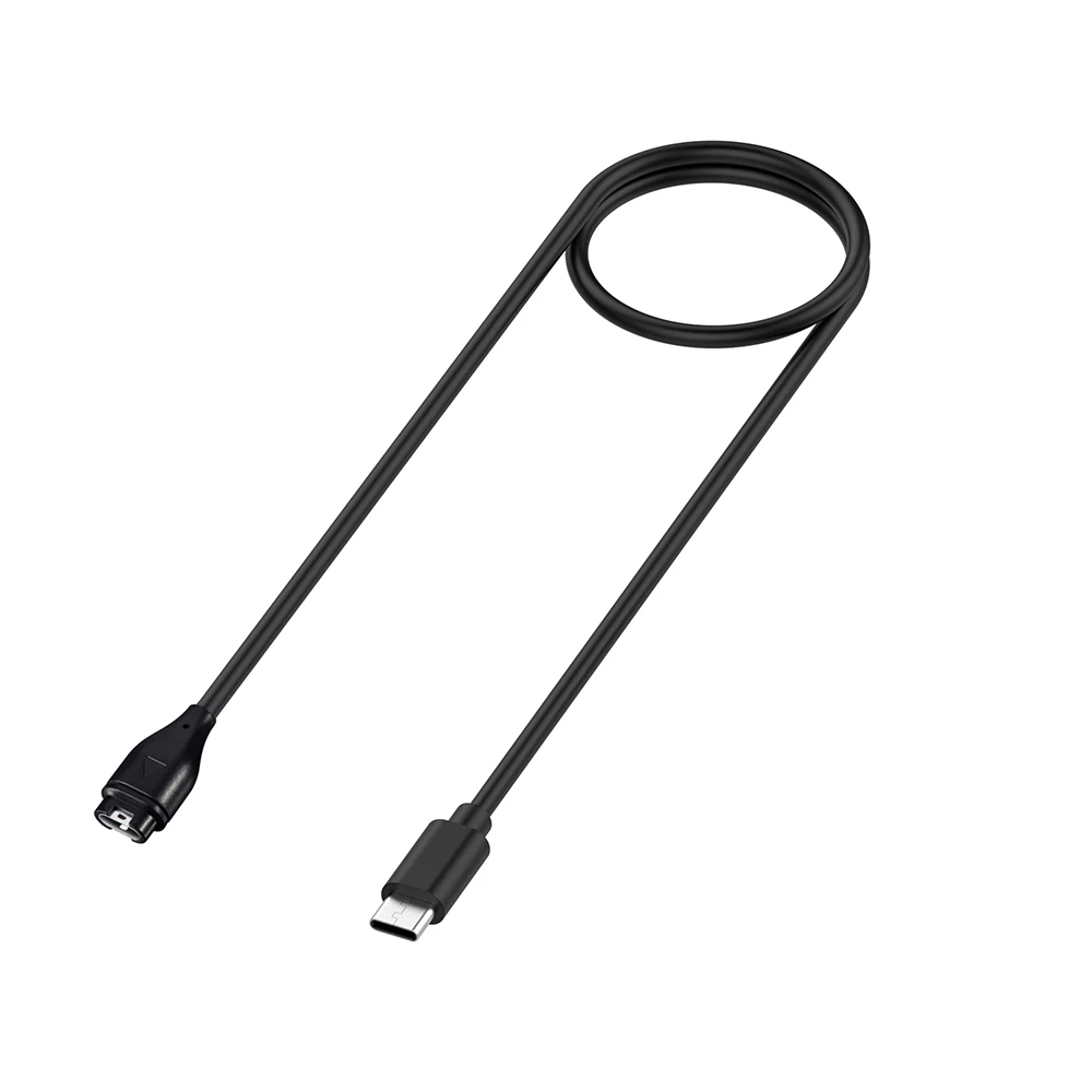 Tipo c relógio cabo carregador para garmin venu 2 plus/fenix 7s 7x 6s 6x 5S 5x mais usb c sincronização de dados cabo de carregamento forerunner 745 935