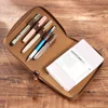 100% Genuine Leather Notebook Planner Book Cover A6 For MD Diary Original Journal Drawing Sketchbook Planner Pouch 2