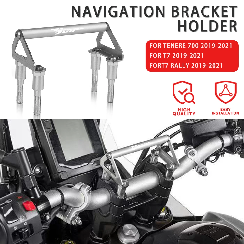 

2023 Moto Navigation Bracket Holder For Yamaha Tenere700 For Honda AfricaTwin CRF 1000L CRF1100L/CRF1000L Africa Twin 2019-2023