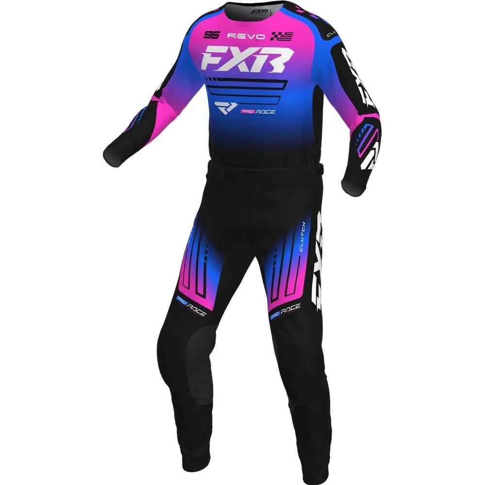 Motocross Gear Set FXR REVO Dirt Bike Jersey And Pant Enduro Motorcycle