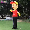 2.7 Meters Height Inflatable Car Wash Air Dancer For Advertising Decoration 10ft Blow Up Tube Man Balloon 5
