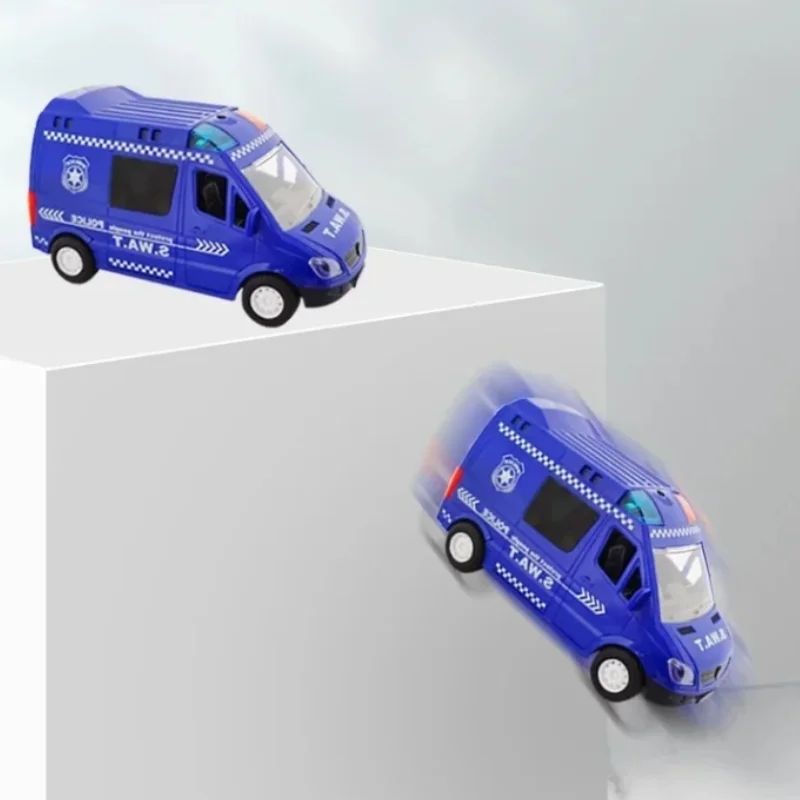 Hot Rc Ambulance Toy Car Simulation Light Music Fire Truck Rescue Vehicle Remote Control Model Car Toys Children Festival Gift 5