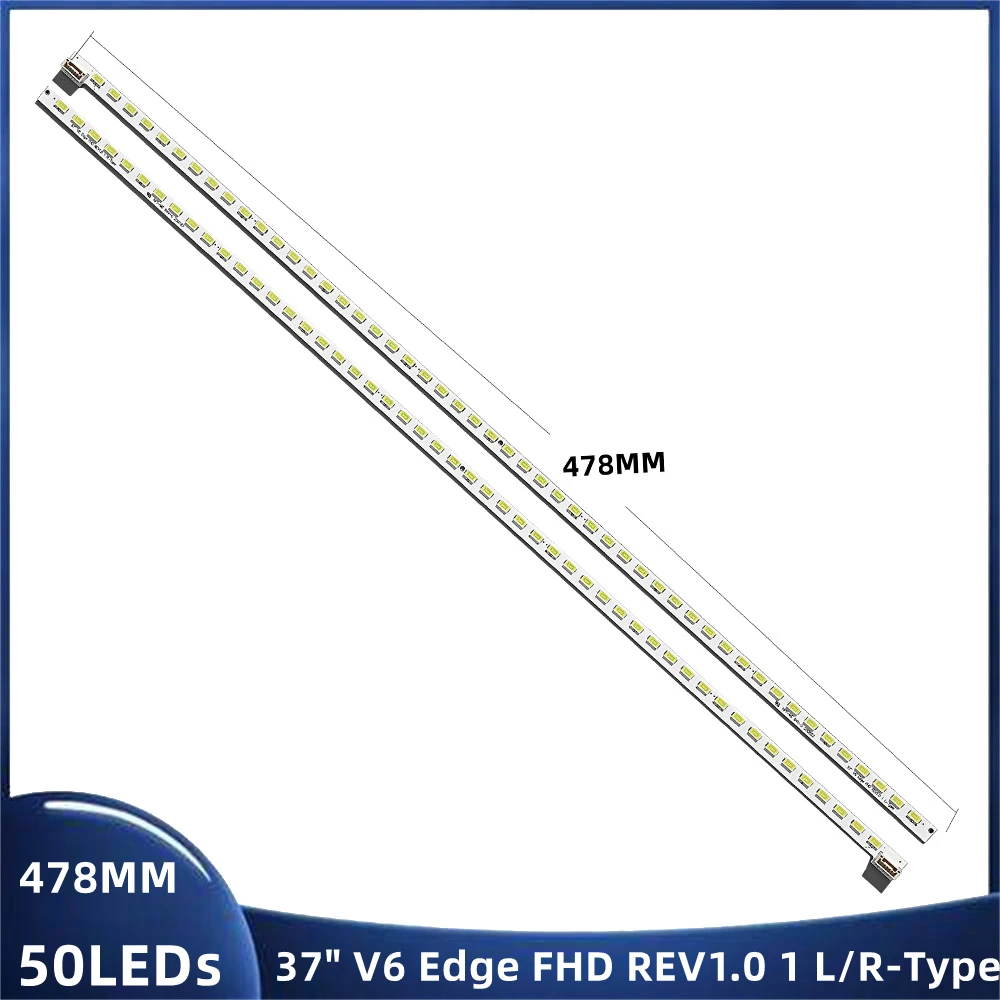 Luzes de Tira Led v6 Edge Fhd Rev1.0 l tipo r 3660l0385a 3660l-0379a 37e82rd 37rl853 37lv4500 37lv355u Le37f4020 37lv3500 37lv375s 37