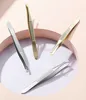 Eyebrow clip, stainless steel small tweezers, men's beard pulling clip, eyebrow trimming clip, hair pulling pliers 2