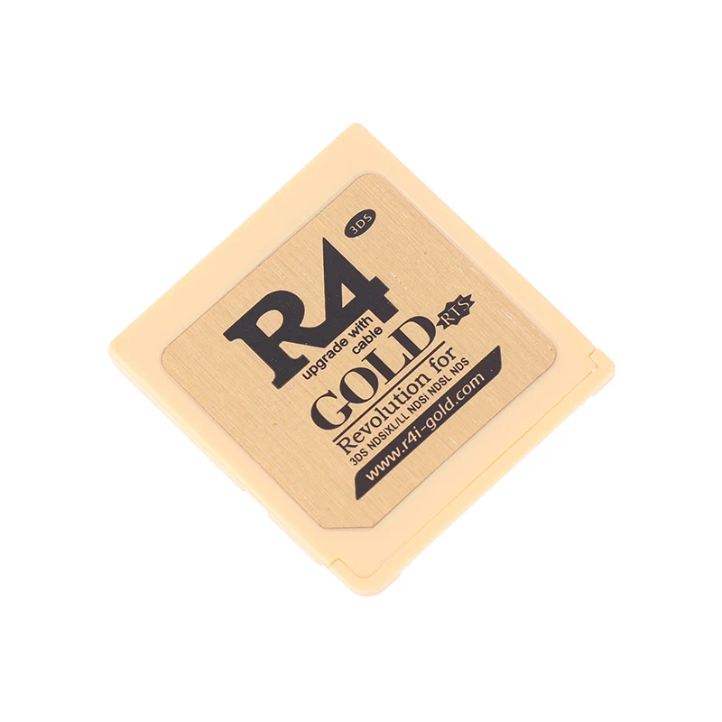 Nuovo R4 Gold Rts Adapter Burning Card Secure Digital Memory Card Game Card Flashcard Portatile Per Accessori Di Gioco Nds/Ndsl