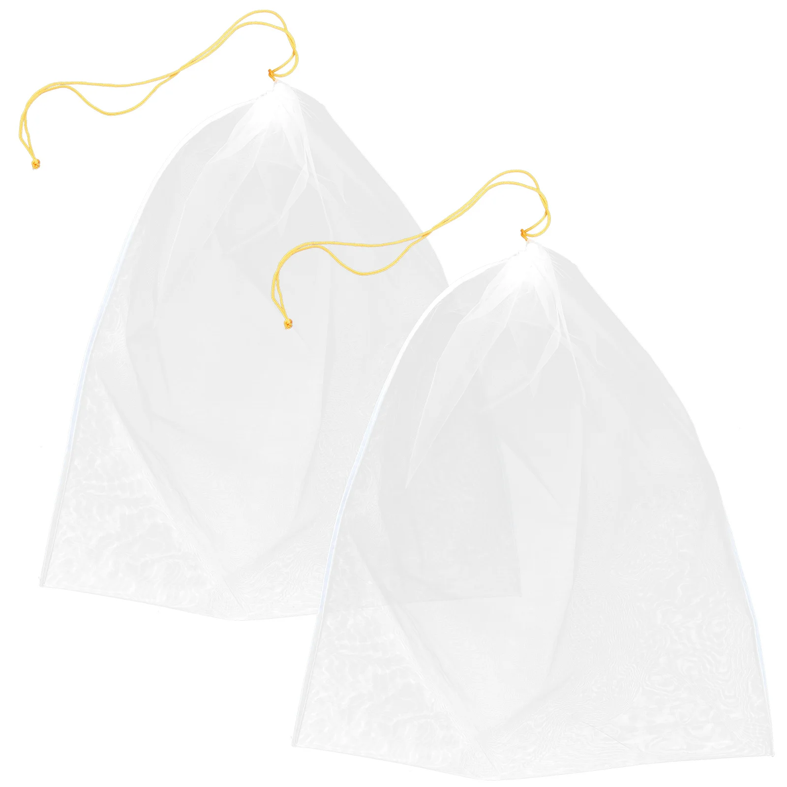 2 Pcs Honey Filter Net Beekeeping Mesh Bags Wax Press Red Strainer Nylon Filtration