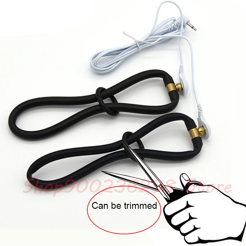 Electro Sex/Stimulation Insertable Vaginal Ring, Anal Electrode Plug, E-stim Penis and Testicles Band, Electric Stimulator BDSM Toy, electro sex toys,electric sex toys