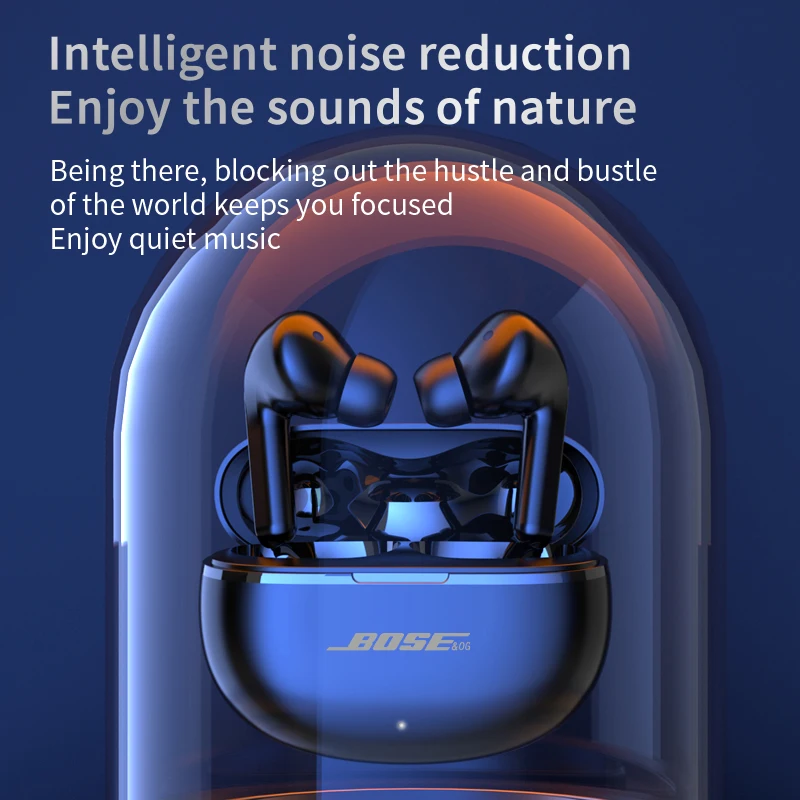 Wireless Earbuds Original BOSE&OG New Air 7 Bluetooth Earphones TWS Touch Control HiFi Wireless Headphone Waterproof Game Motion With Mic Earbuds