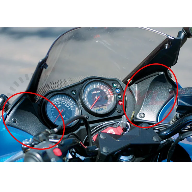

Мотоциклетные аксессуары, 2 шт., обтекатель, панель коронки Z 750 S, подходит для KAWASAKI Z750S 2004 - 2006 2005