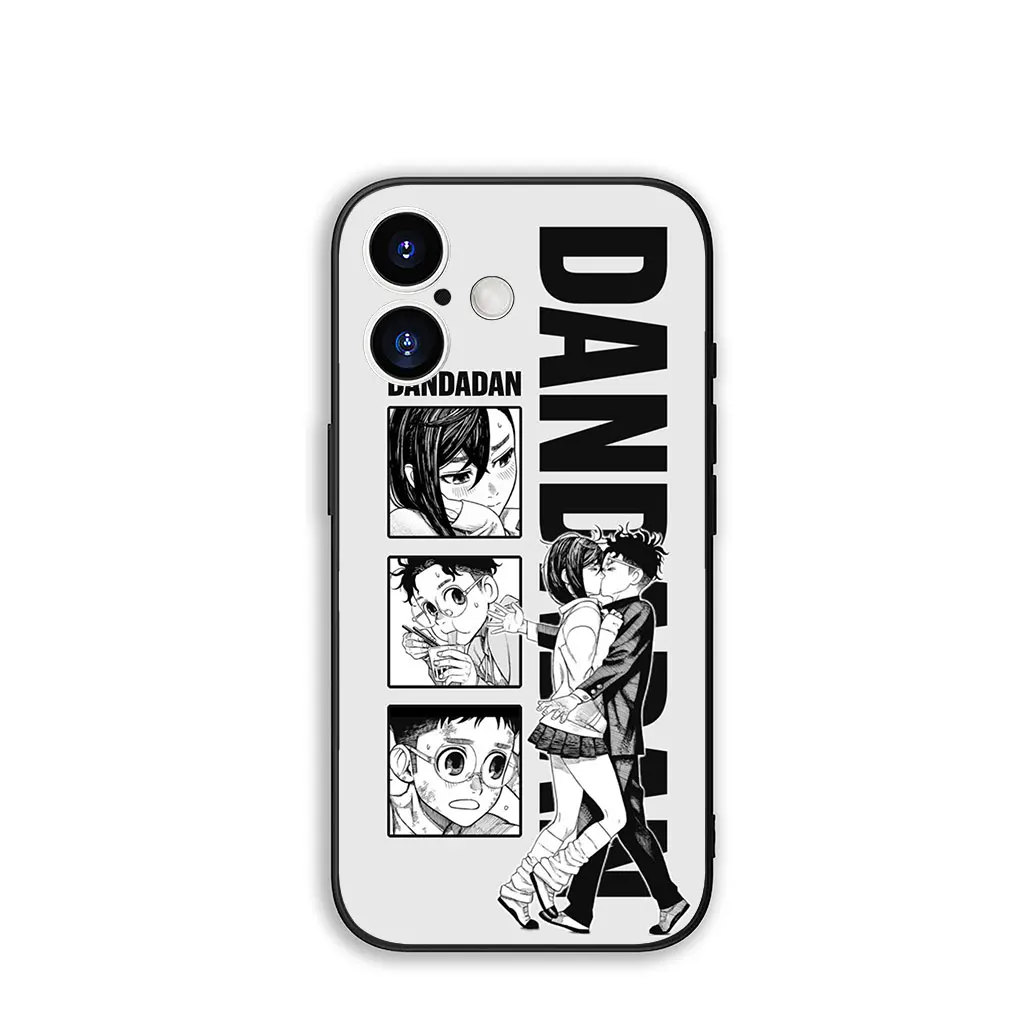 Stylish Protective Coque Cover with Dandadan Momo Okarun Design