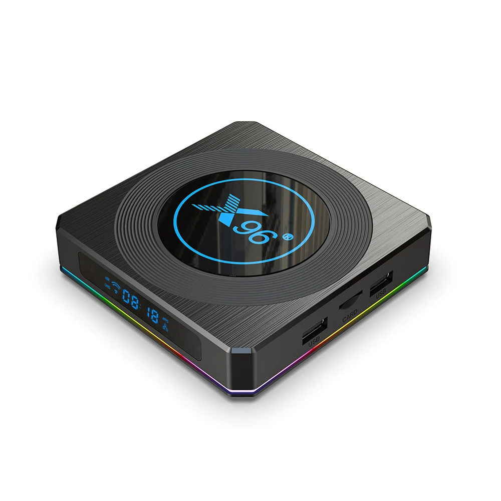 Smart TV Box TV Box Streaming Media Player Android 11 TV BOX X96 X4 Amlogic S905X4 Smart 4K 8K 5G Dual Wifi BT HD 4G 64G 32G AV1 RGB Light Media Player Set Top Box TVBOX