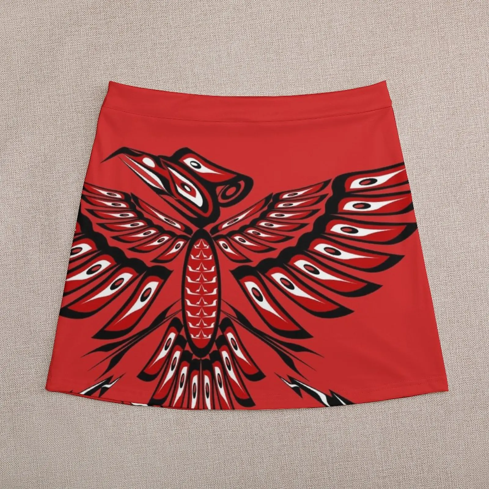 Thunderbird Mini Skirt women's summer dress 2024 women's summer clothing 2024 Short skirts skirts