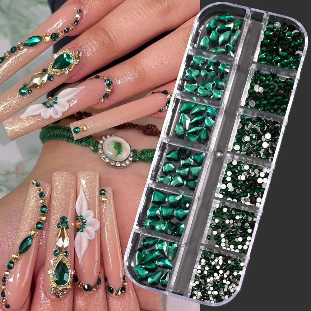 Great Gatsby rhinestone nails  Nail designs bling, Rhinestone nails, Bling  nails