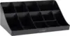 Reader Cup and Condiment Station, Countertop Organizer Coffee Bar, Kitchen, Stirrers, 17.875" L x 9.5" W x 6.625" H 5